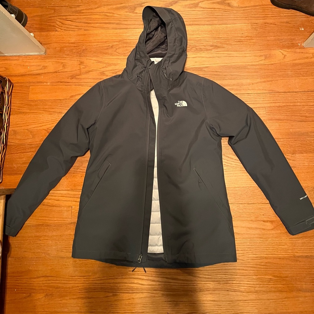 The North Face Gray Triclimate 3 in 1 jacket